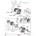 AIR CON COMPRESSOR AND CLUTCH FOR A MITSUBISHI ASX - GA6W