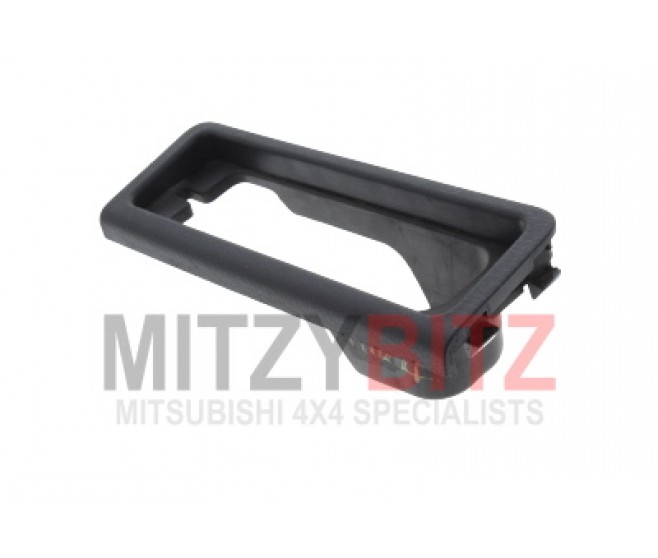 FLOOR CONSOLE PARKING BRAKE LEVER COVER TRIM FOR A MITSUBISHI V90# - CONSOLE