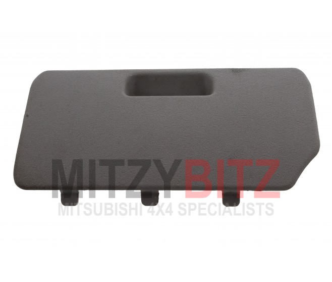 DASH FUSE BOX LID FOR A MITSUBISHI KG,KH# - I/PANEL & RELATED PARTS