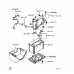 BATTERY STAND TRAY FOR A MITSUBISHI PAJERO - V98W