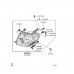 LEFT HEADLAMP FOR A MITSUBISHI GENERAL (EXPORT) - CHASSIS ELECTRICAL