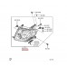 HEADLAMP RIGHT FOR A MITSUBISHI GENERAL (EXPORT) - CHASSIS ELECTRICAL