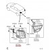 TAILGATE LIGHT REAR RIGHT FOR A MITSUBISHI CW0# - TAILGATE LIGHT REAR RIGHT