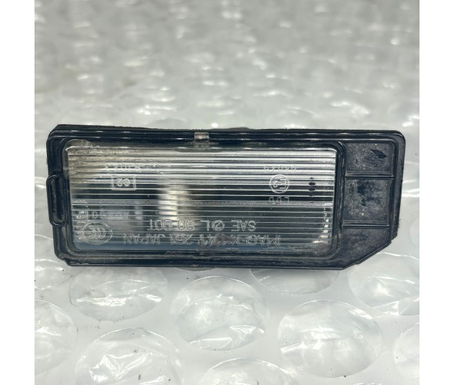 LICENSE PLATE LIGHT FOR A MITSUBISHI CHASSIS ELECTRICAL - 