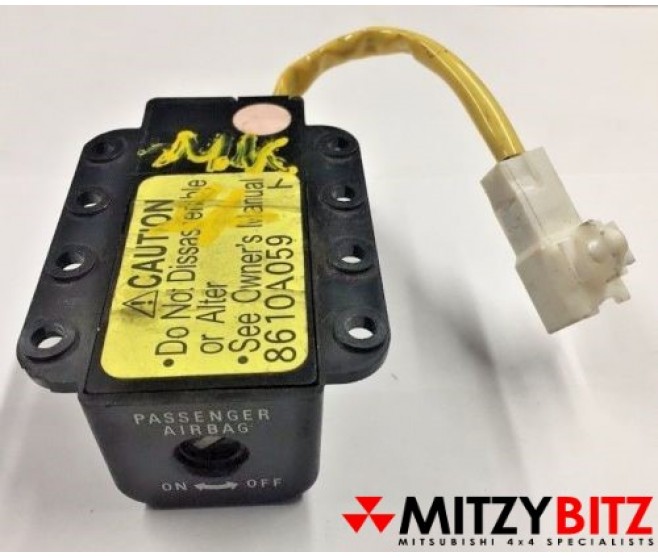  AIRBAG CUT OFF SWITCH FOR A MITSUBISHI GENERAL (EXPORT) - CHASSIS ELECTRICAL