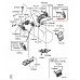 HAZARD LIGHTS WARNING SWITCH BUTTON FOR A MITSUBISHI PAJERO/MONTERO - V98V