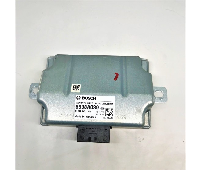 DC TO DC CONVERTER CONTROL UNIT FOR A MITSUBISHI GA6W - 1800DIESEL - INFORM(2WD/ASG),6FM/T LHD / 2010-05-01 -> - DC TO DC CONVERTER CONTROL UNIT