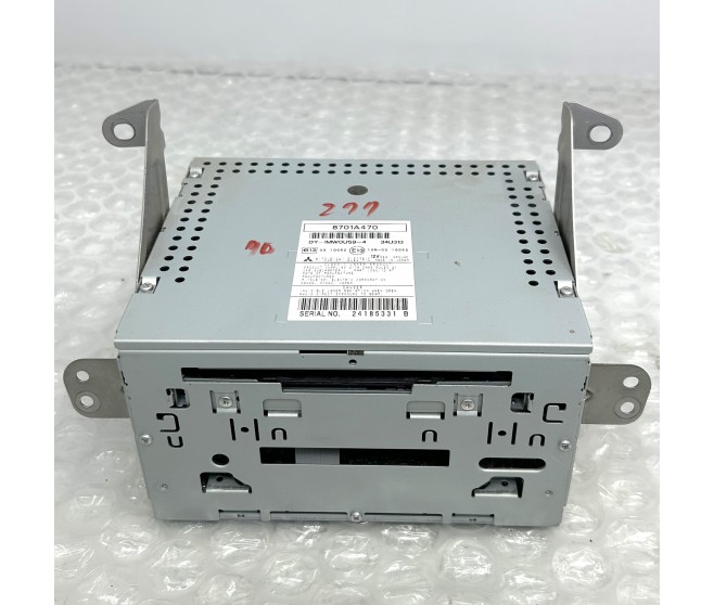 RADIO CD PLAYER FOR A MITSUBISHI ASX - GA3W