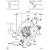 STEERING WHEEL HANDS FREE SWITCH FOR A MITSUBISHI GA2W - 2000 - GLX(4WD/EURO2),S-CVT GCC / 2010-05-01 -> - STEERING WHEEL HANDS FREE SWITCH