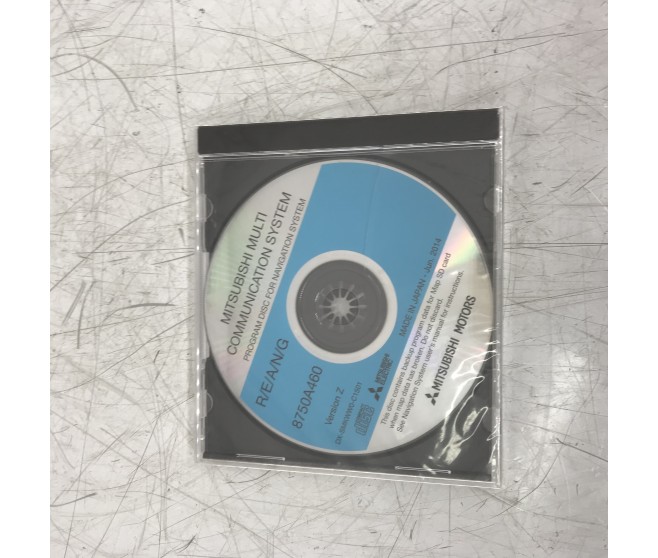 NAVIGATION COMPACT DISC FOR A MITSUBISHI GF0# - NAVIGATION COMPACT DISC
