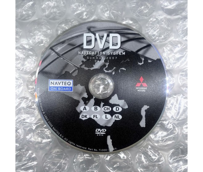 DISC NAVIGATION DVD FOR A MITSUBISHI GF0# - DISC NAVIGATION DVD