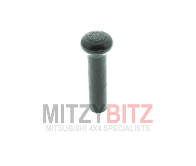 BLACK INSIDE DOOR LOCK PULL KNOB FOR A MITSUBISHI L200 - K12T