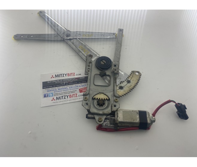 FRONT RIGHT WINDOW REGULATOR AND MOTOR FOR A MITSUBISHI JAPAN - DOOR
