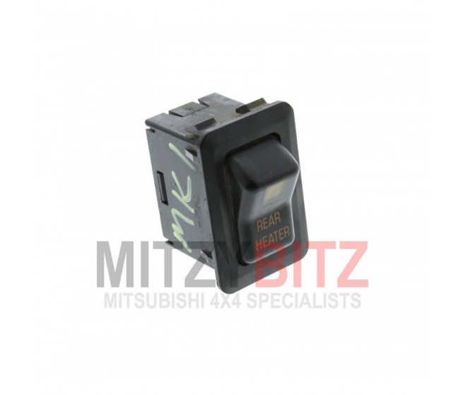 REAR HEATER BLOWER SWITCH FOR A MITSUBISHI GENERAL (EXPORT) - HEATER,A/C & VENTILATION