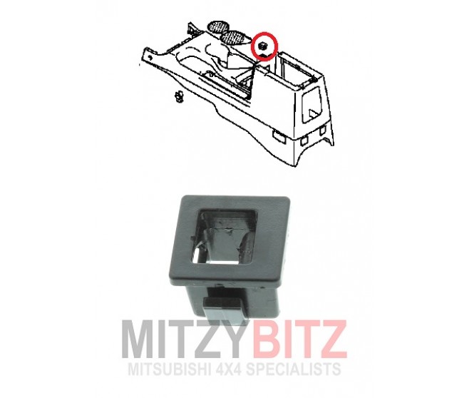 LOCK,FLOOR CONSOLE FOR A MITSUBISHI CHALLENGER - K97WG
