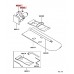 JACK HOLDING BRACKET AND WING NUT FOR A MITSUBISHI K0-K3# - JACK HOLDING BRACKET AND WING NUT