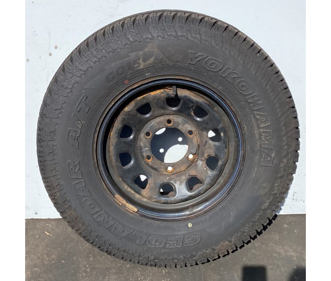 TYRE 225 80 R15 105S FOR A MITSUBISHI K60,70# - WHEEL,TIRE & COVER