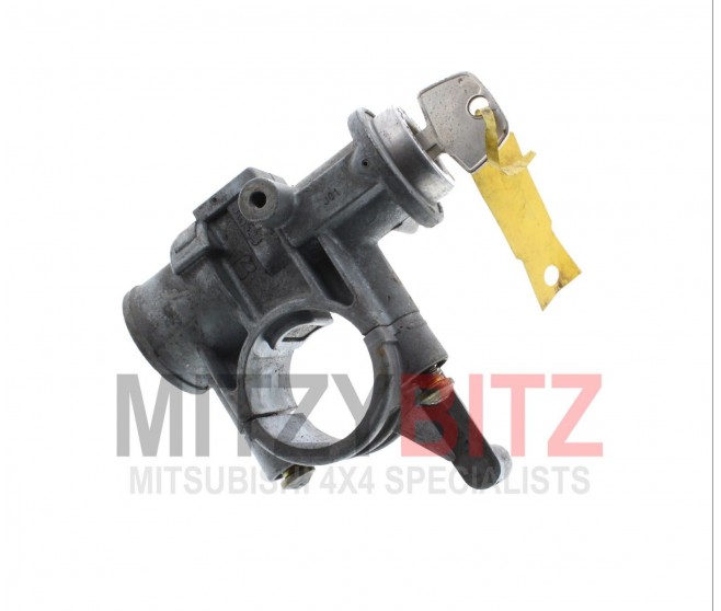 IGNITION BARREL, CASTING & KEY FOR A MITSUBISHI P35W - 2500D/4WD/HI-RF(WAGON)<87M-> - EXCEED(CRYSTAL-LITE)SPECIAL EDITION,4A/T / 1986-04-01 - 1999-06-30 - 