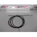 FUEL FILLER LID LOCK RELEASE CABLE FOR A MITSUBISHI V24W - 2500D-TURBO/SHORT WAGON - M-TOP WAGON/WIDE/SUPER 4WD,5FM/T RHD / 1990-12-01 - 2003-06-30 - 