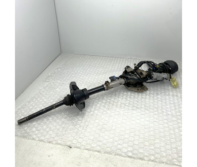 STEERING COLUMN AND STEERING LOCK CYLINDER