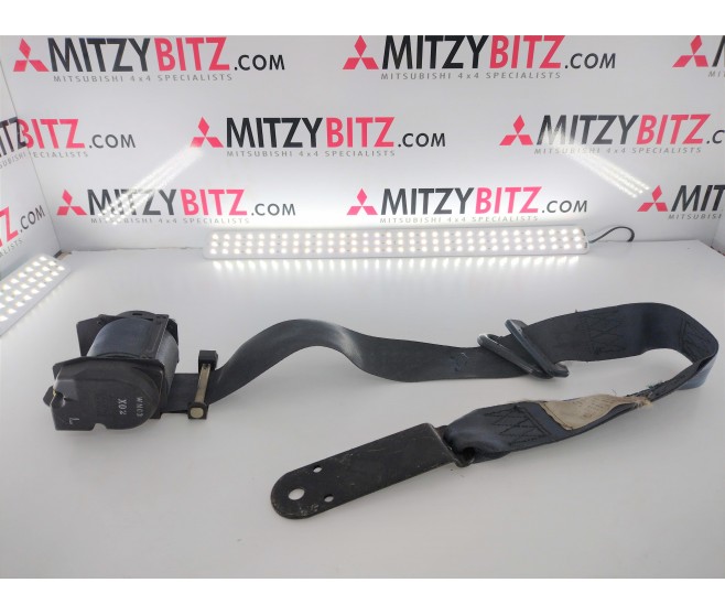 FRONT LEFT SEAT BELT FOR A MITSUBISHI PAJERO - L146G