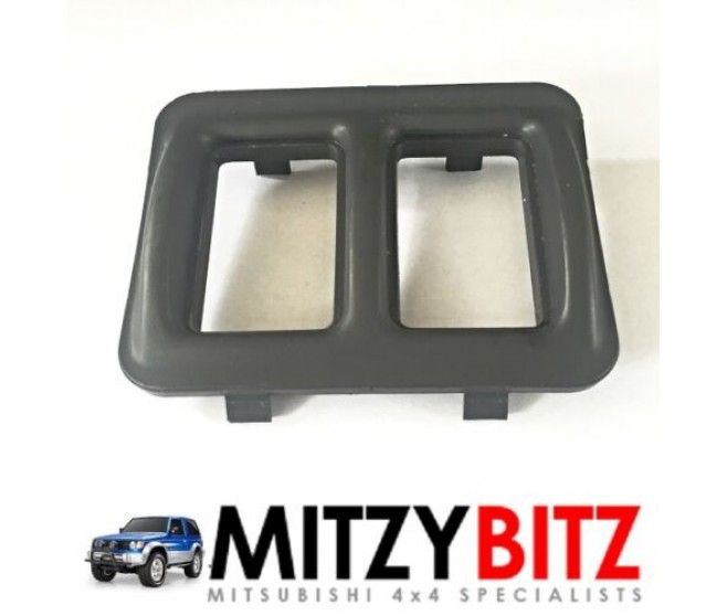 GREY DOUBLE SWITCH SURROUND FOR A MITSUBISHI V20-50# - GREY DOUBLE SWITCH SURROUND