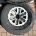 X4 WHEEL AND TYRES FOR A MITSUBISHI PAJERO/MONTERO - V23W