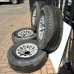 X4 WHEEL AND TYRES FOR A MITSUBISHI PAJERO/MONTERO - V24W