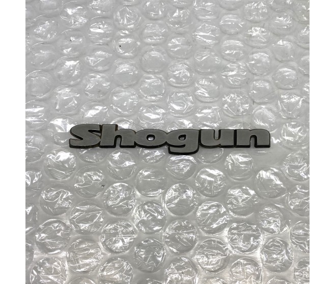 SHOGUN DECAL BADGE MARK FOR A MITSUBISHI PAJERO/MONTERO - V46W