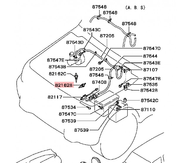 WATER TEMPERATURE SWITCH FOR A MITSUBISHI NATIVA - K94W