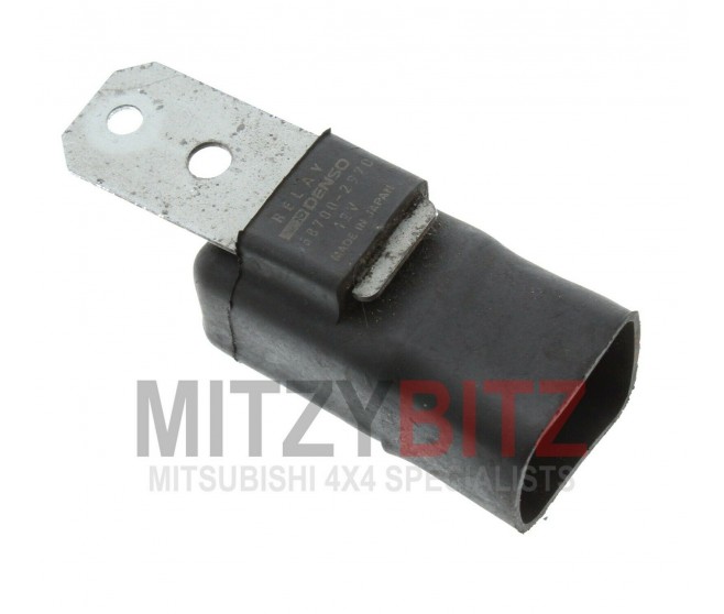 RELAY IN RUBBER SLEEVE 058700-2970 FOR A MITSUBISHI V10-40# - REAR HEATER UNIT & PIPING