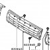 RADIATOR GRILLE FOR A MITSUBISHI V10-40# - RADIATOR GRILLE,HEADLAMP BEZEL