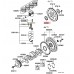 CRANKSHAFT AUTO DRIVE PLATE ADAPTER FOR A MITSUBISHI V46W - 2800D-TURBO/LONG WAGON - GLX(SS4),4FA/T RHD / 1990-12-01 - 2004-04-30 - CRANKSHAFT AUTO DRIVE PLATE ADAPTER