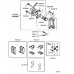 COMPLETE BRAKE CALIPER REAR RIGHT FOR A MITSUBISHI PAJERO - V46W