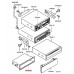 UNDER STEREO ACCESSORY BOX NO LID TYPE FOR A MITSUBISHI GENERAL (EXPORT) - CHASSIS ELECTRICAL