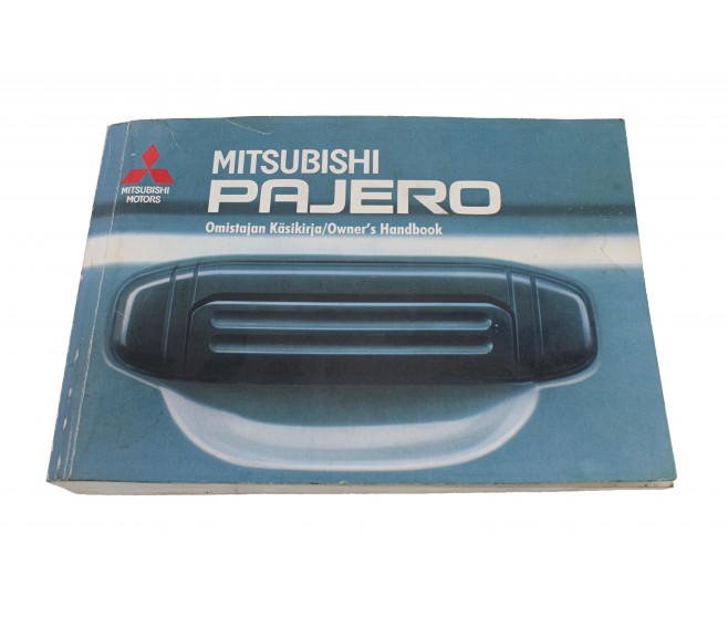 OWNERS MANUAL FOR A MITSUBISHI PAJERO/MONTERO - V26W