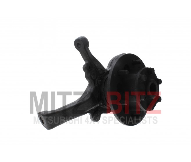 HUB AND KNUCKLE FRONT RIGHT FOR A MITSUBISHI PA-PF# - FRONT SUSP ARM & MEMBER
