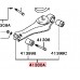 REAR SUSPENSION LOWER TRAILING ARM FOR A MITSUBISHI DELICA SPACE GEAR/CARGO - PB6W