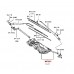 FRONT WINDOW WIPER MOTOR AND LINKAGE FOR A MITSUBISHI GENERAL (EXPORT) - CHASSIS ELECTRICAL