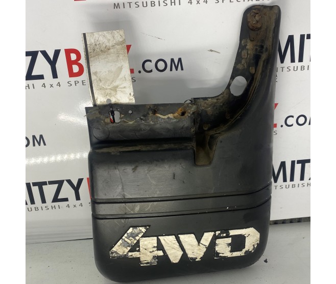 4WD MUD FLAP REAR RIGHT FOR A MITSUBISHI PA-PD# - 4WD MUD FLAP REAR RIGHT