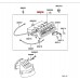 HEATER CONTROLS FOR A MITSUBISHI DELICA SPACE GEAR/CARGO - PF6W