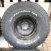 MODULAR WHEEL SET AND TYRES - SEE DESC FOR A MITSUBISHI V46W - 2800D-TURBO/LONG WAGON - GLS(WIDE/SS4),5FM/T GCC / 1990-12-01 - 2003-06-30 - 