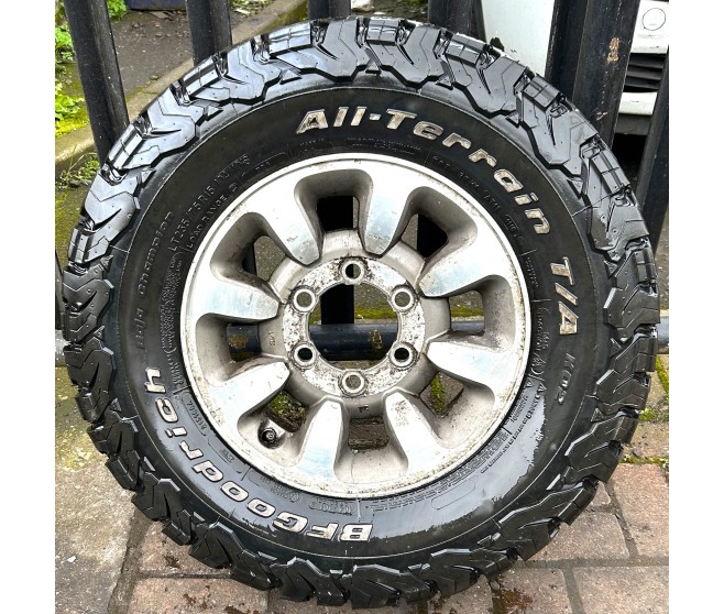 15 ALLOY WHEEL AND TYRE FOR A MITSUBISHI DELICA SPACE GEAR/CARGO - PE8W