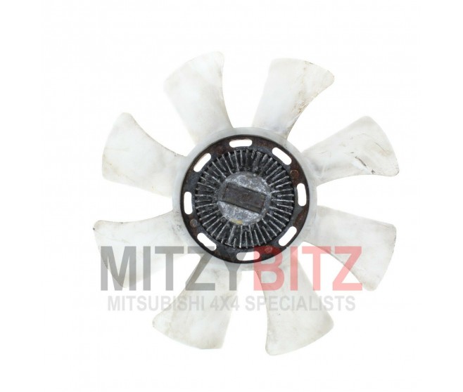 RADIATOR COOLING FAN AND CLUTCH FOR A MITSUBISHI L04,14# - WATER PUMP