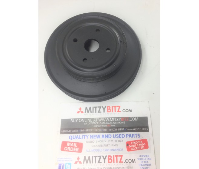 COOLING FAN PULLEY FOR A MITSUBISHI V20-50# - WATER PUMP