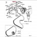 POWER STEERING OIL PUMP BRACKET FOR A MITSUBISHI H76W - 1800/LONG(4WD)<99M-> - GLX(MPI),5FM/T / 1998-11-01 - 2005-03-31 - 