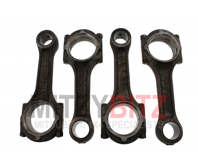 CON ROD CONNECTING RODS SET OF 4 FOR A MITSUBISHI PAJERO - V46W