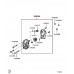 ENGINE OIL PUMP AND BALANCE SHAFT FOR A MITSUBISHI L200 - K74T