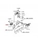 EGR VALVE FOR A MITSUBISHI V46W - 2800D-TURBO/LONG WAGON - GL(5-PERSONS/PART TIME),5FM/T GERMANY / 1990-12-01 - 2004-04-30 - EGR VALVE