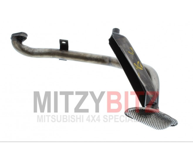 ENGINE OIL SUMP PAN STRAINER FOR A MITSUBISHI V20,40# - COVER,REAR PLATE & OIL PAN